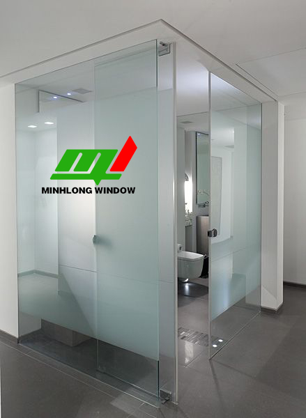 CBIN-07: Vách cabin tắm 180 độ